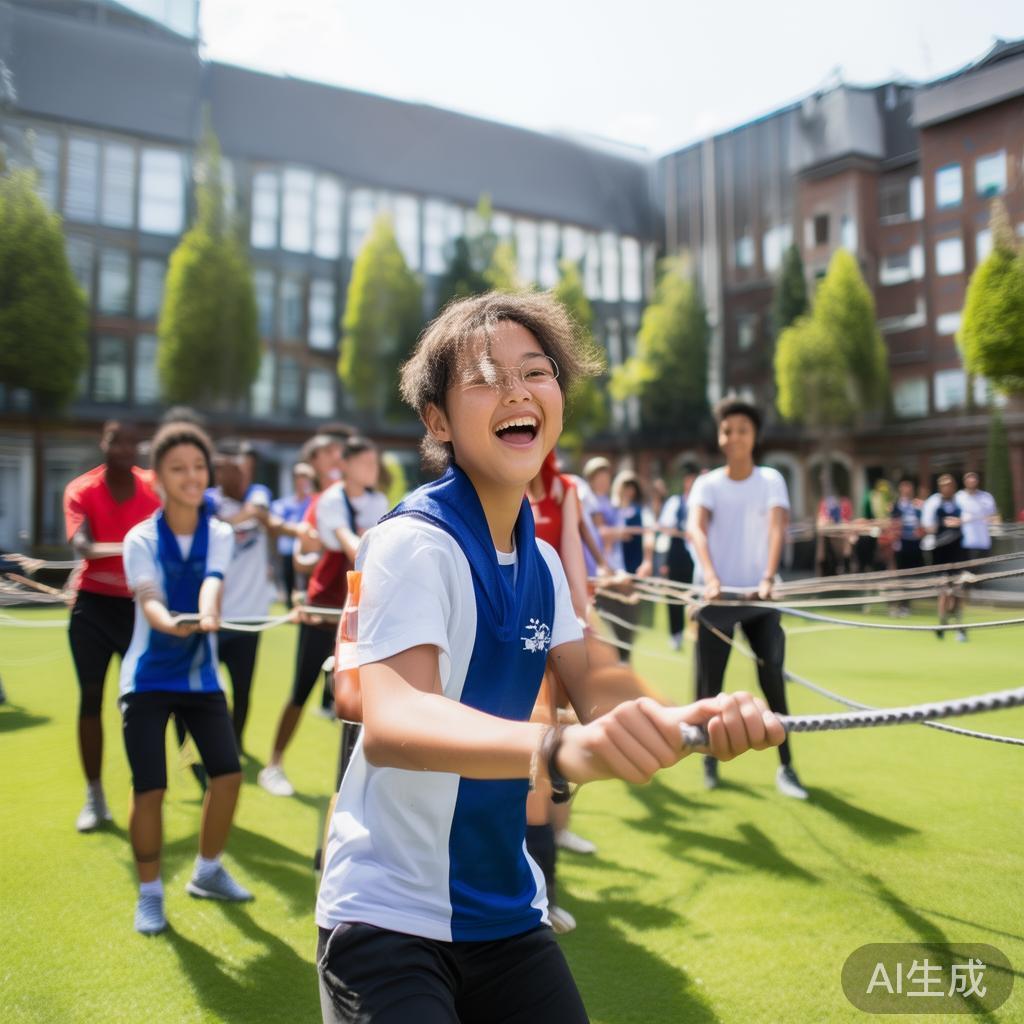 以某中学为例，他们引入了每天的“绳子锻炼时间”，结